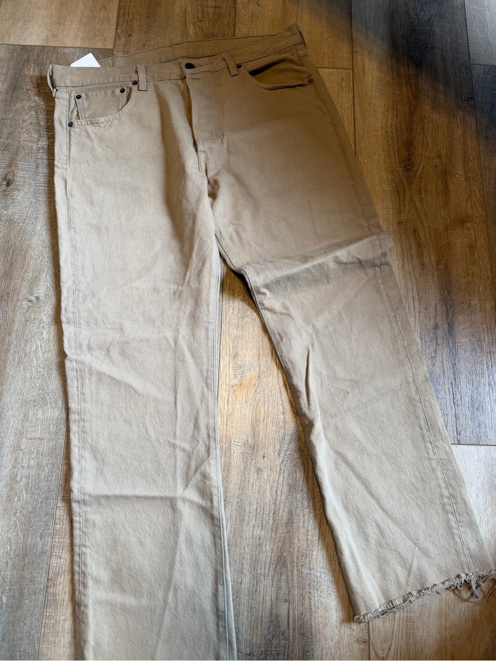 Levi’s Men's Classic Straight Fit Tan Work Pants